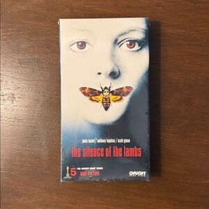 The Silence of the Lambs VHS Tape Factory sealed